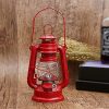 LAMPA NAFTOWA 24cm - czerwony