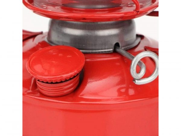 LAMPA NAFTOWA 24cm - czerwony