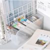 ORGANIZER BIUROWY 20x9x5cm - mleczny