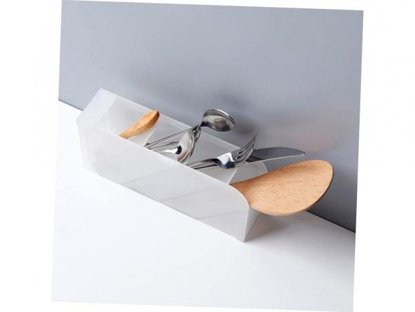 ORGANIZER BIUROWY 20x9x5cm - mleczny