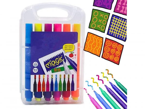 PISAKI MAZAKI ZMIENIAJĄCE KOLOR 12SZ MAGIC