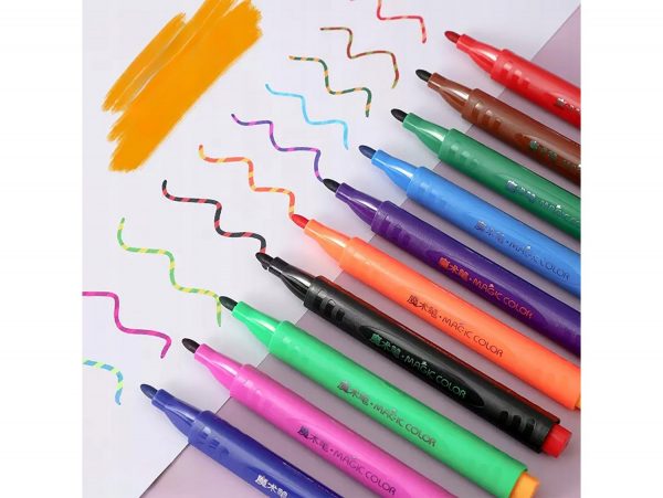 PISAKI MAZAKI ZMIENIAJĄCE KOLOR 12SZ MAGIC