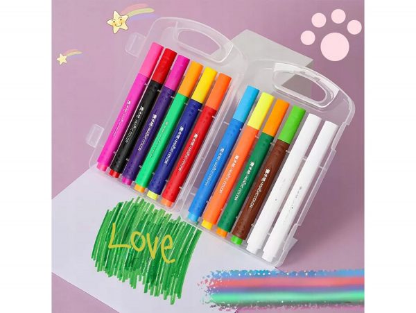 PISAKI MAZAKI ZMIENIAJĄCE KOLOR 12SZ MAGIC