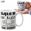 KUBEK DO SUBLIMACJI 330ML BIAŁY - Urodziny - grupa