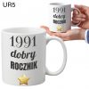 KUBEK DO SUBLIMACJI 330ML BIAŁY - Urodziny - grupa