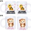 KUBEK DO SUBLIMACJI 330ML BIAŁY - Walentynki - grupa