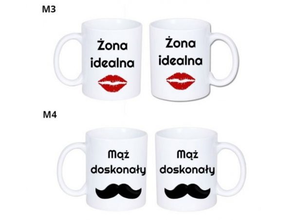 KUBEK DO SUBLIMACJI 330ML BIAŁY - Walentynki - grupa