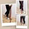 LASKA INWALIDZKA SKŁADANA 92cm - czerwony