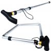 LASKA INWALIDZKA SKŁADANA 92cm - srebrny