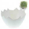 OSŁONKA DONICZKA WIELKANOC SKORUPKA 12CM - biały