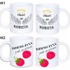 KUBEK DO SUBLIMACJI 330ML BIAŁY - Dzień Kobiet- grupa