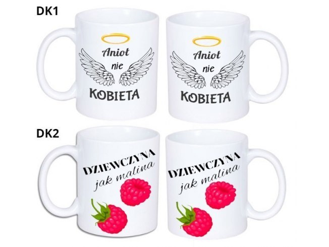 KUBEK DO SUBLIMACJI 330ML BIAŁY - Dzień Kobiet- grupa