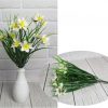 ŻONKIL BUKIET SZTUCZNY 7 ŁODYG 40cm - biały