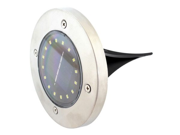 LAMPA OGRODOWA NAJAZDOWA SOLARNA 16 LED 4szt