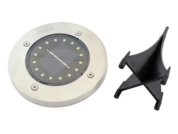 LAMPA OGRODOWA NAJAZDOWA SOLARNA 16 LED 4szt