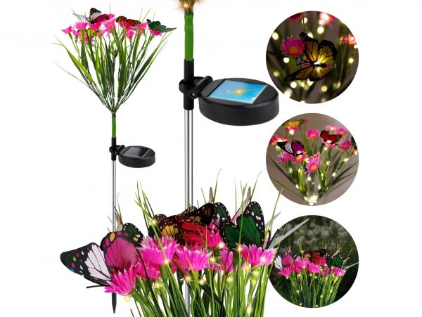 LAMPA SOLARNA OGRODOWA ŁĄKA 70cm
