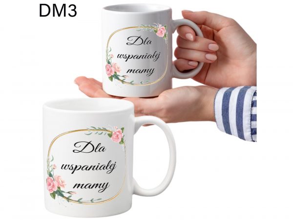 KUBEK DO SUBLIMACJI 330ML BIAŁY - Dzień Matki - grupa