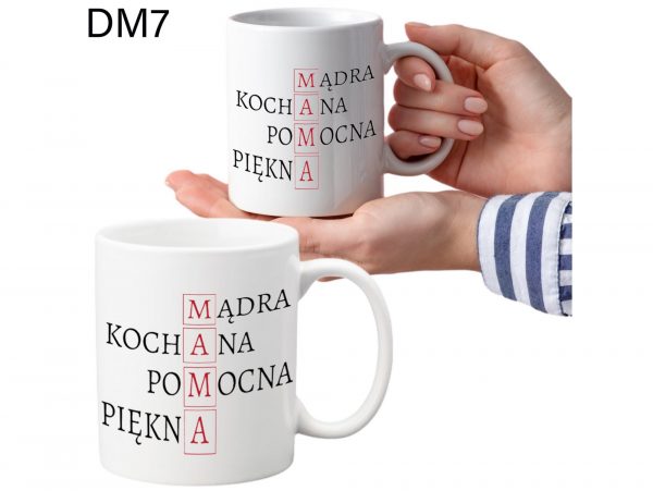 KUBEK DO SUBLIMACJI 330ML BIAŁY - Dzień Matki - grupa