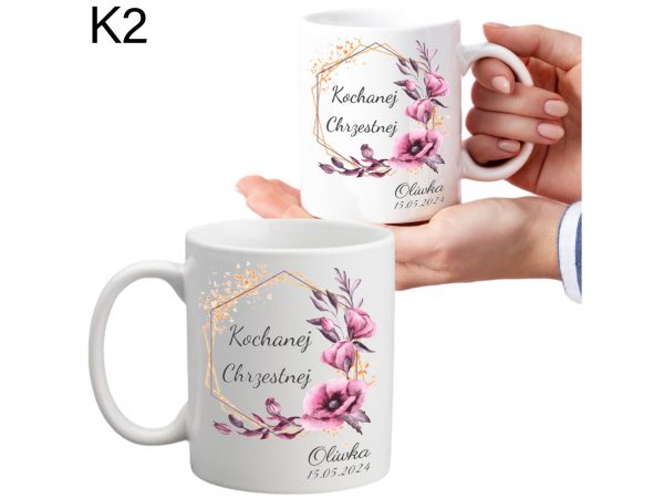 KUBEK DO SUBLIMACJI 330ML BIAŁY - Komunia - grupa