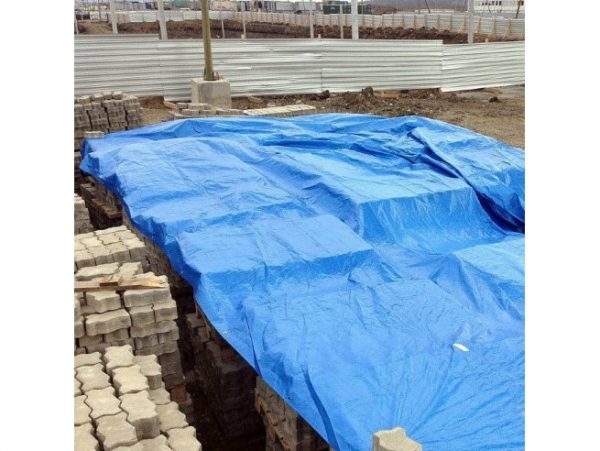 PLANDEKA PE NIEBIESKA 2 x 3m - 50g/m2