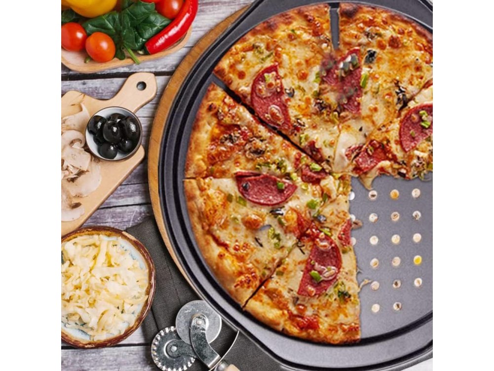 BLACHA DO PIECZENIA PIZZY 37cm