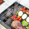 GRILL TURYSTYCZNY WĘGLOWY PRZENOŚNY SKŁADANY BBQ