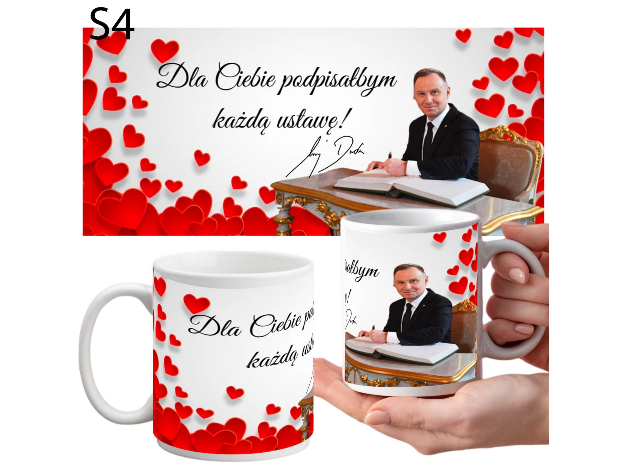 KUBEK DO SUBLIMACJI 330ML BIAŁY - Śmieszne - grupa