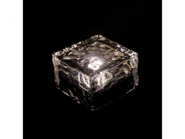 LAMPA OGRODOWA NAJAZDOWA SOLARNA KOSTKA LODU 7x7cm 4SZT