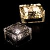 LAMPA OGRODOWA NAJAZDOWA SOLARNA KOSTKA LODU 7x7cm 4SZT