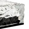 LAMPA OGRODOWA NAJAZDOWA SOLARNA KOSTKA LODU 7x7cm 4SZT
