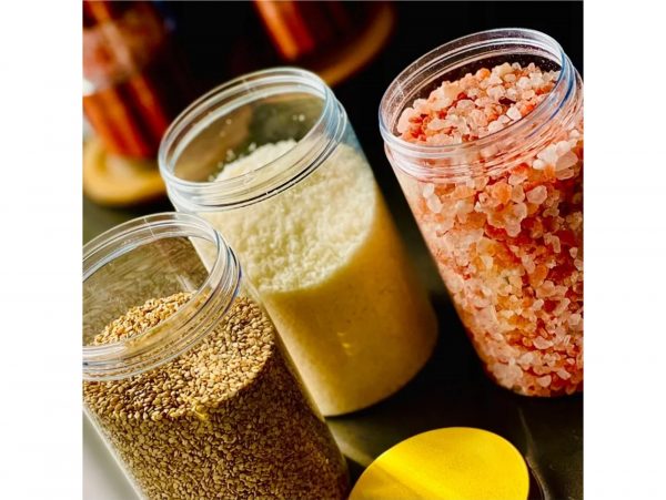 POJEMNIK PLASTIKOWY NA PRZYPRAWY ZESTAW