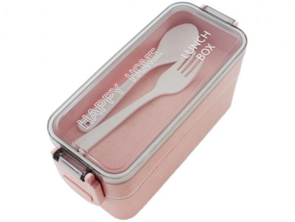 POJEMNIK LUNCH BOX 750ML - różowy