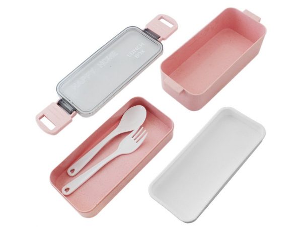 POJEMNIK LUNCH BOX 750ML - różowy