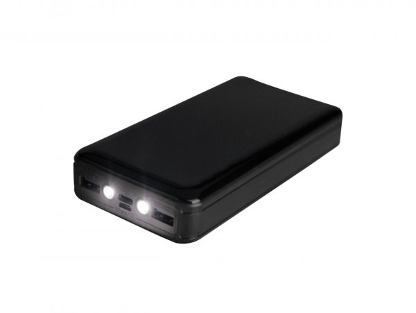 POWERBANK 20 000mAh 2xUSB microUSB USB-c