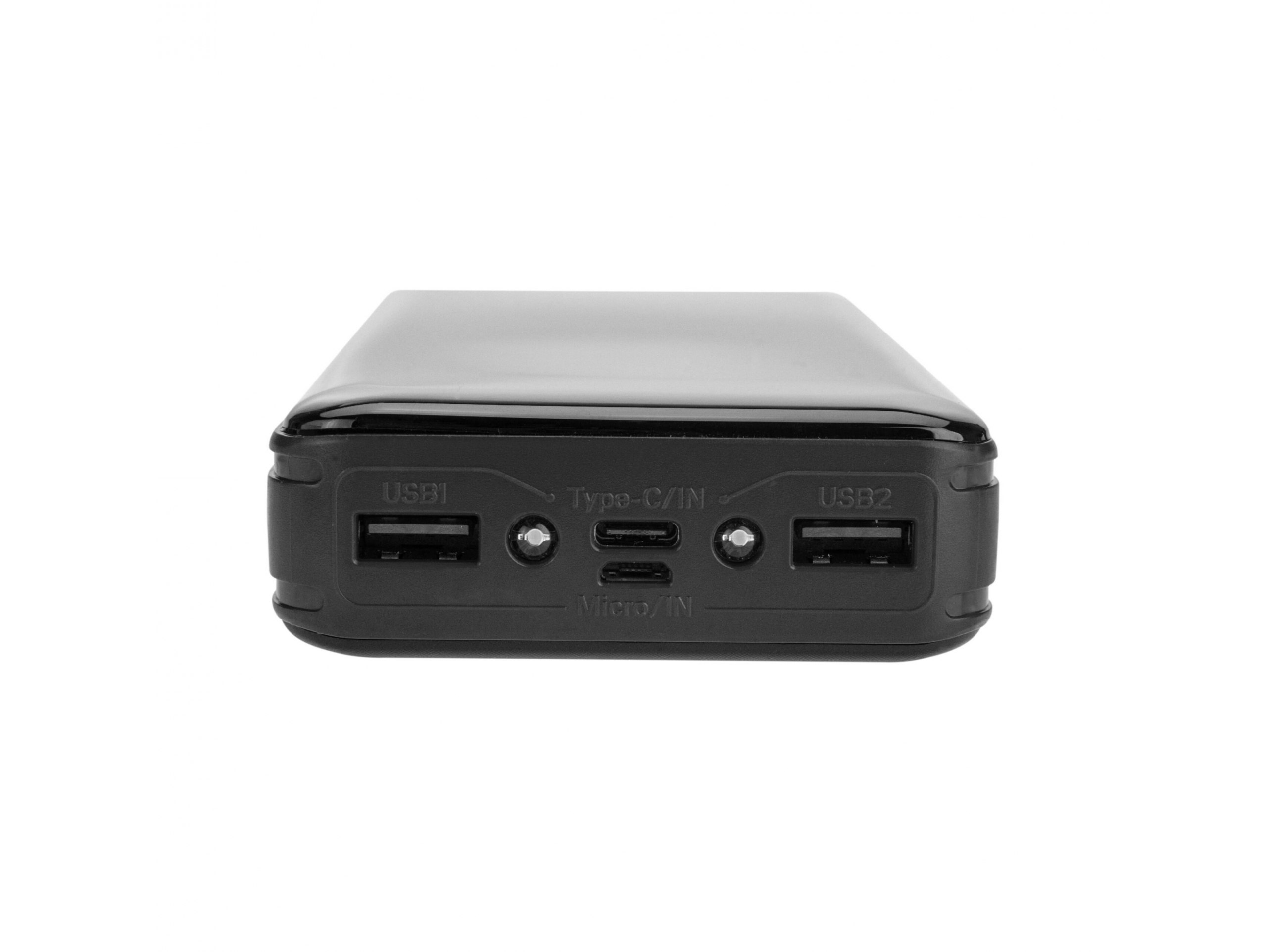 POWERBANK 20 000mAh 2xUSB microUSB USB-c