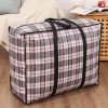 TORBA GOSPODARCZA 48x32x24cm - czerwona kratka