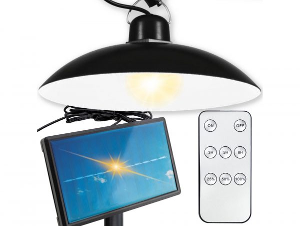 LAMPA SUFITOWA SOLARNA LED PILOT ŻYRANDOL