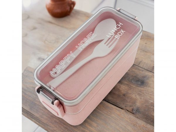 POJEMNIK LUNCH BOX 750ML - różowy