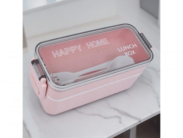 POJEMNIK LUNCH BOX 750ML - różowy