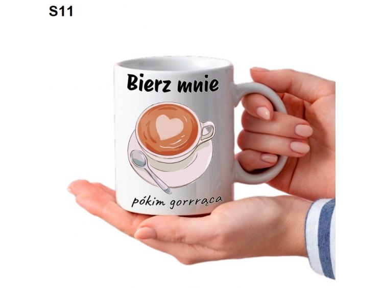 KUBEK DO SUBLIMACJI 330ML BIAŁY - Śmieszne - grupa
