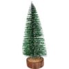 CHOINKA Z BROKATEM 20CM - zielony