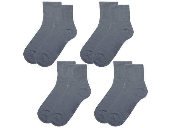 SKARPETY BAWEŁNIANE 4 PARY 39-44 - szary