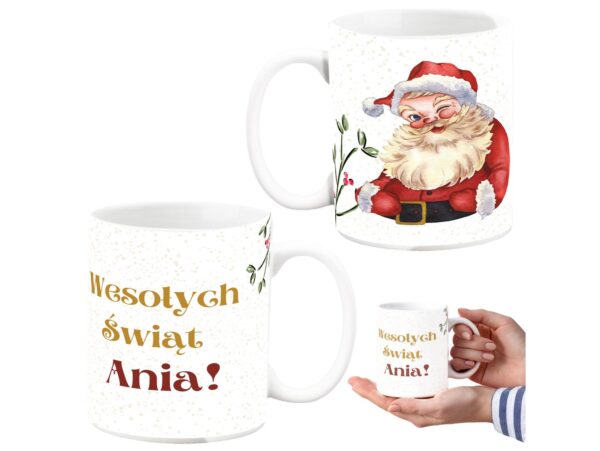 KUBEK DO SUBLIMACJI 330ML BIAŁY - Boże Narodzenie - grupa
