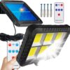 LAMPA SOLARNA Z CZUJNIKIEM RUCHU ZMIERZCHU 120 LED