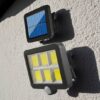 LAMPA SOLARNA Z CZUJNIKIEM RUCHU ZMIERZCHU 120 LED