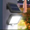LAMPA SOLARNA Z CZUJNIKIEM RUCHU ZMIERZCHU 120 LED