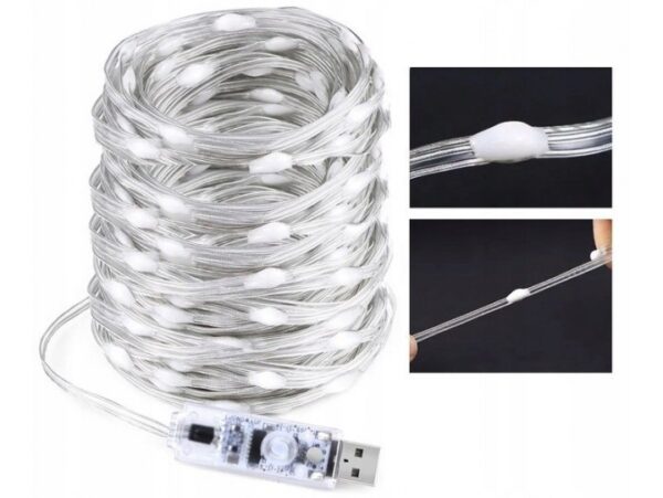 LAMPKI INTELIGENTNE 200 LED USB APP BLUETOOTH