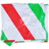 BALON CUKIEREK ŚWIĄTECZNY 90CM - zielono czerwone paski