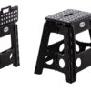 EASYFORM TABORET STOŁEK SKŁADANY 39CM - czarny