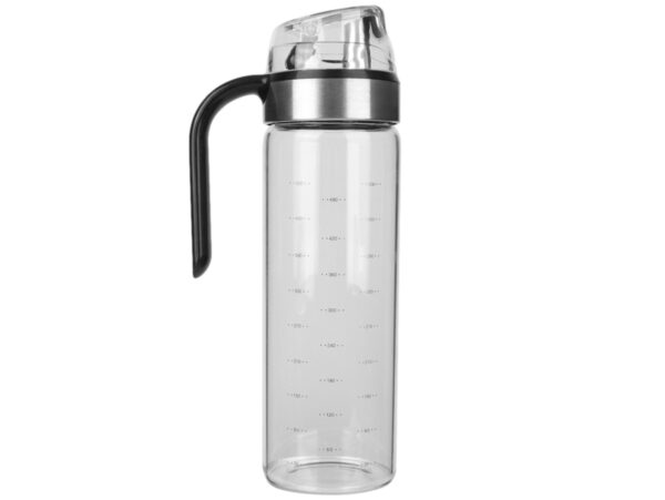 BUTELKA Z DOZOWNIKIEM OLEJU 500ML MIARKA